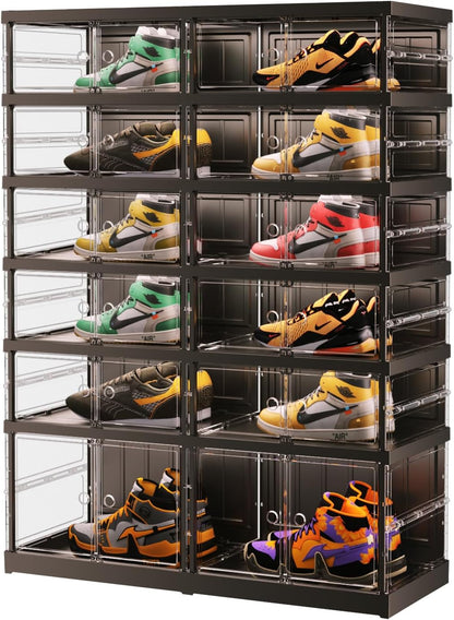 24 PAIRS FOLDABLE SHOE BOXES