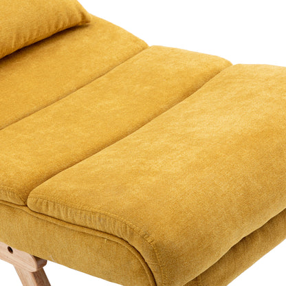 Upholstered Rocking Armchair