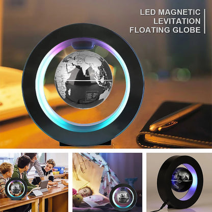 Floating Globe Levitating World Map