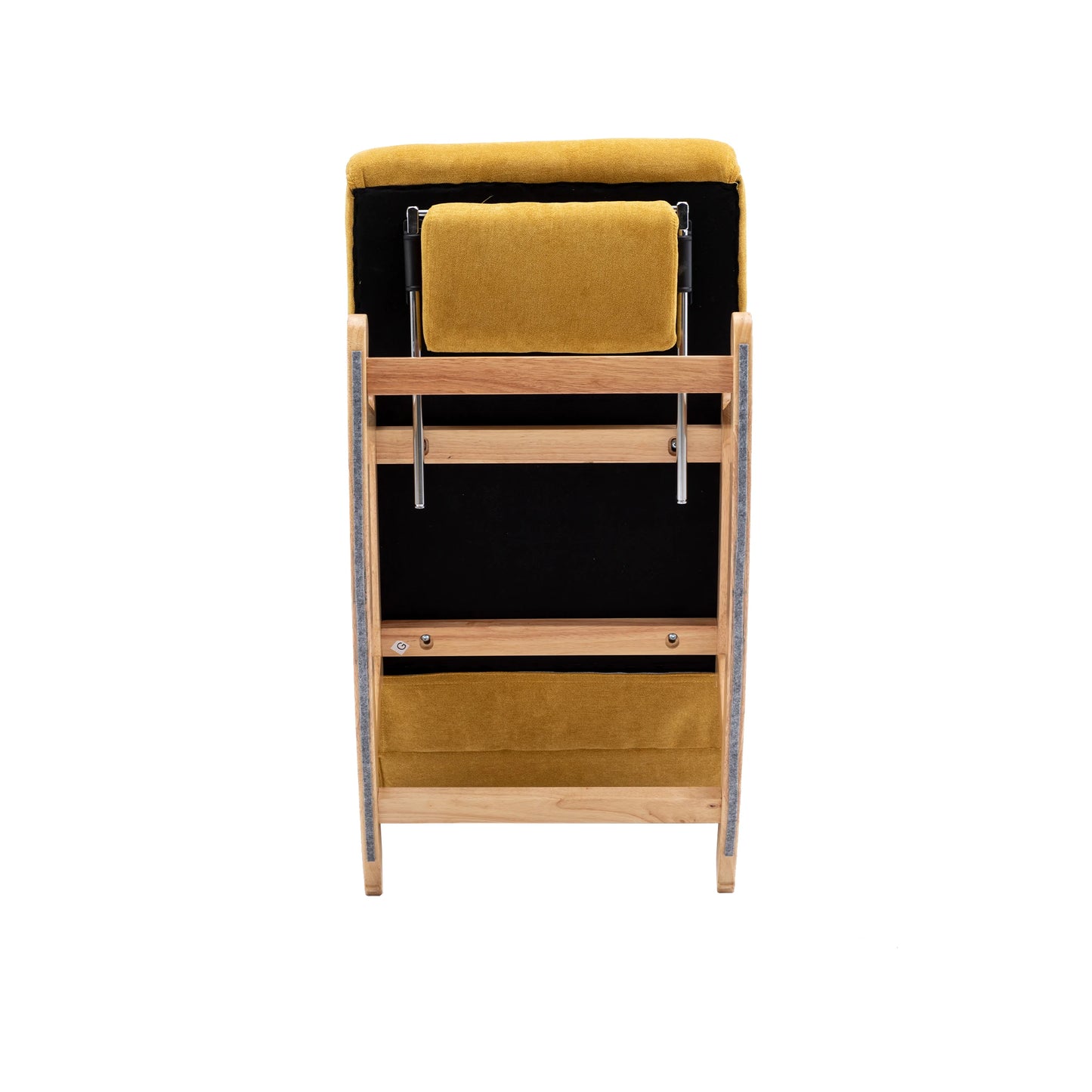 Upholstered Rocking Armchair