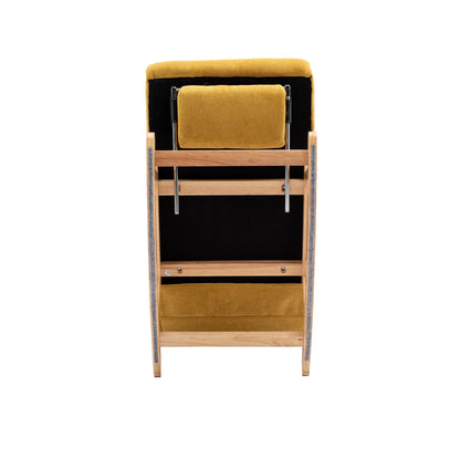 Upholstered Rocking Armchair